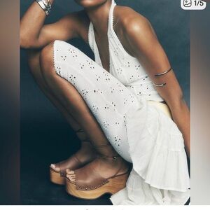 Full Bloom Capris by Free People. NWT!